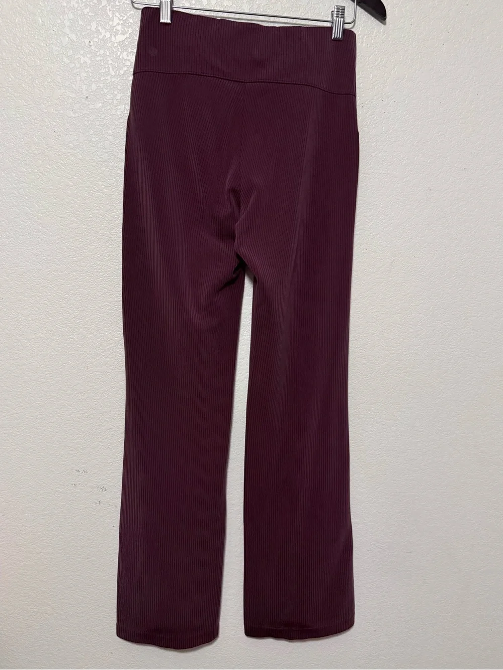 Lululemon Women's Ribbed Wide-Leg Pants - Plum 0185